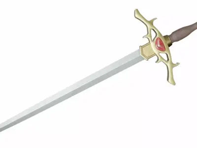 Aribet sword 3D model