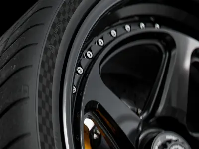 Michelin Pilot Sport 4S 355 25 ZR21 107Y 3D model