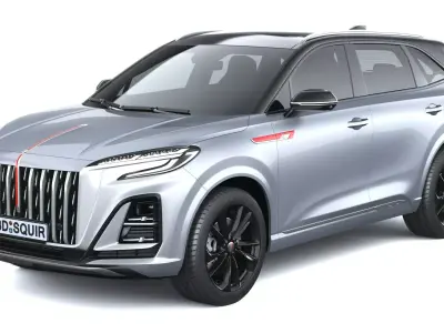 Hongqi HS3 2026 3D model