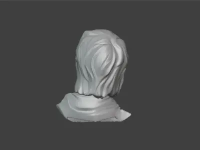 Shah rukh khan statue  3D model