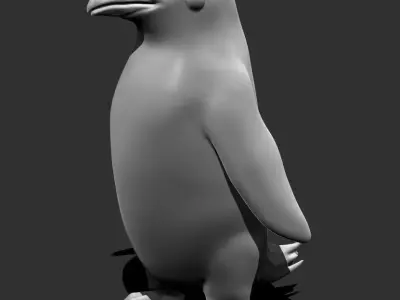 Penguin Free 3D print model
