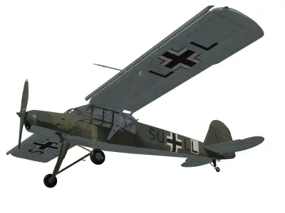 fieseler fi 156 storch C-3 3D model