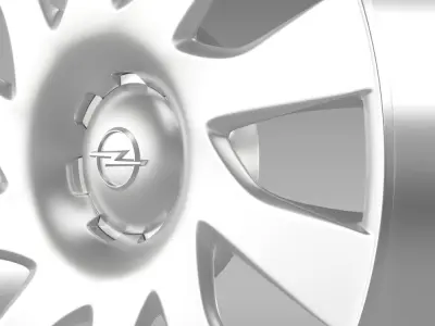 Opel Vivaro Van rim 2015 3D model