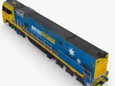 NR57 Australian Locomotive 3D model