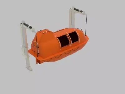 Lifeboats lifeboat 3D model