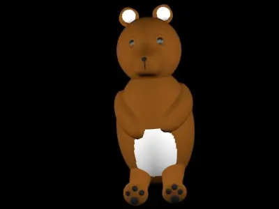Teddy bear Free 3D model order