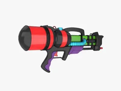 Toy Gun 5 3D model