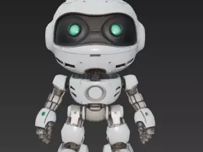 Cyborg 3D model