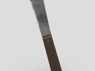 CC0 - Plaster Spatula Free low-poly 3D model