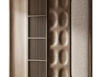Decorative Part-1 Wall Panels 3D model