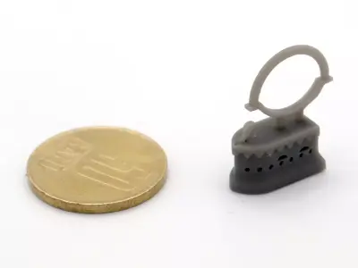 miniature Antique Iron  3D print model