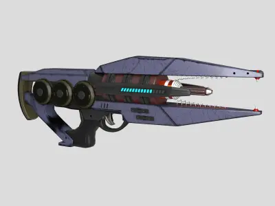 Alien Weapon 3D model purchase