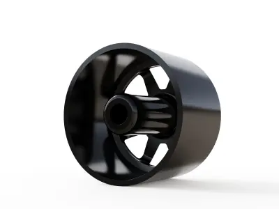 MOTO METAL MO995 WHEEL 3D MODEL 3D model