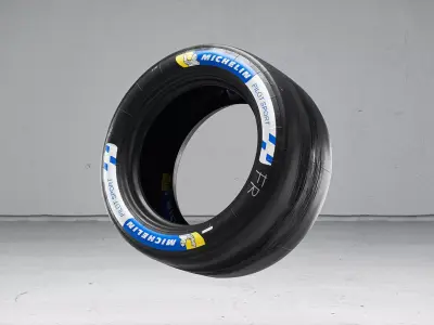 Michelin Pilot Sport Slick Bundle 3D model