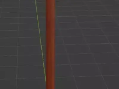 Simple ax 3D model
