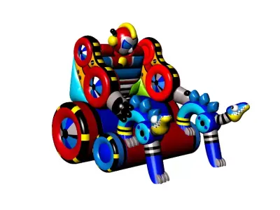  Transformer Game element 3 3D model
