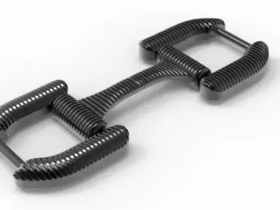 Movable Shoe Bit Footwear Accessory Free 3D print model