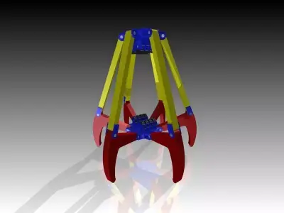 grabber crane 3D model