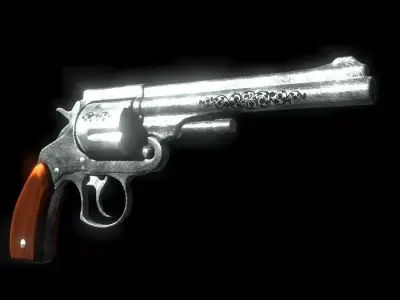 mexican gun 3D model