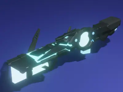 low poly Optimis Low-poly 3D model