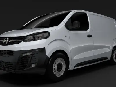 Opel Vivaro Van L2 2020 3D model