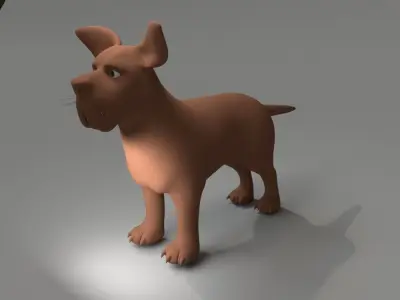 Zion Dog 3D model