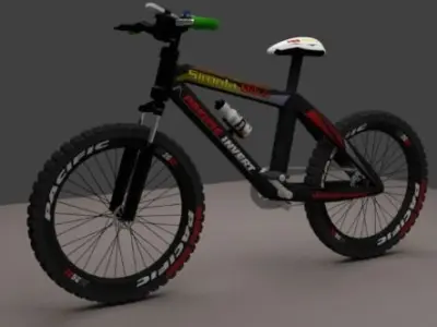 RIGGED-CYCLE BLENDER 3D model
