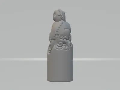 Beasts Brave Seal 3D print model