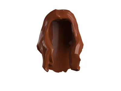 Custom3Dprint Minifigure Accessory - Minifigure Hair S2 - 101 3D print model
