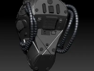 Protective helmet Castor Free 3D model