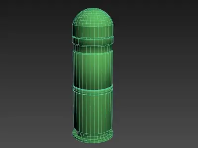 40mm grenade M1XXX Low-poly 3D model