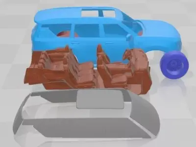 Nissan Patrol 2025 Printable Car 3D print model