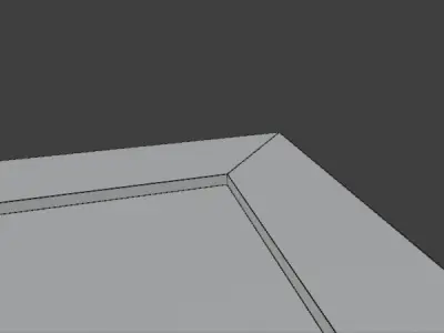 Drop Ceiling - Tile - Office Low-poly 3D model