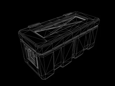 simple Box Free 3D model
