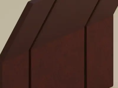 Heritage Transit Modular Subway Wall Kit Low-poly 3D model