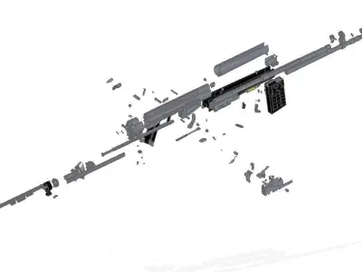 HK G3A4 3D model