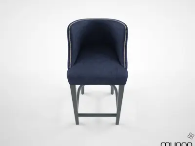 Munna Becomes Me Barstool 3D model