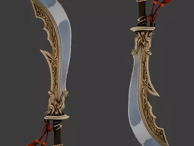 Azure Dragonfang 3D model