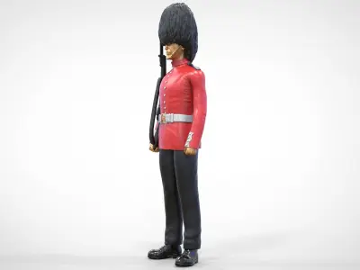 N1 Queens guard or British guard 3D print model