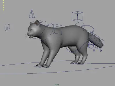 Lynx Animal 3D model