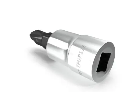 Socket Driver Low-poly 3D model