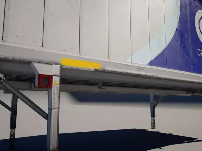 Swap Body Container Low-poly 3D model