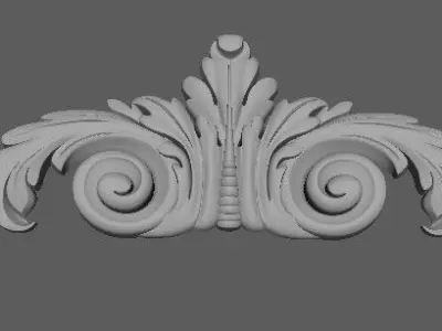 Decor for furniture 3D model