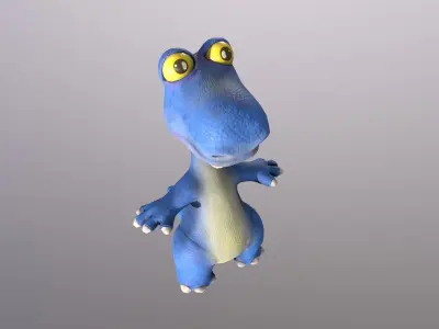 Dinosaur Low-poly 3D model order