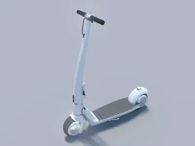 Scooter electric Low-poly 3D model purchase