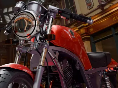 Yamaha SRX 600 3D print model 3D model