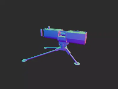 MK 20 gun 3D model