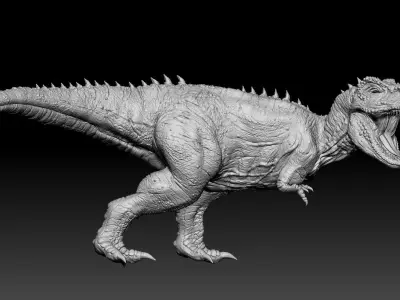 Tyrannosaurus Rex High Quality 3D model 3D model