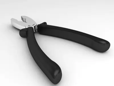 Plier 3d model pair of pliers 3D model