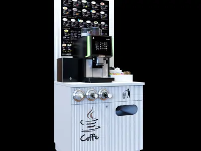 WMF Coffe store 3D model